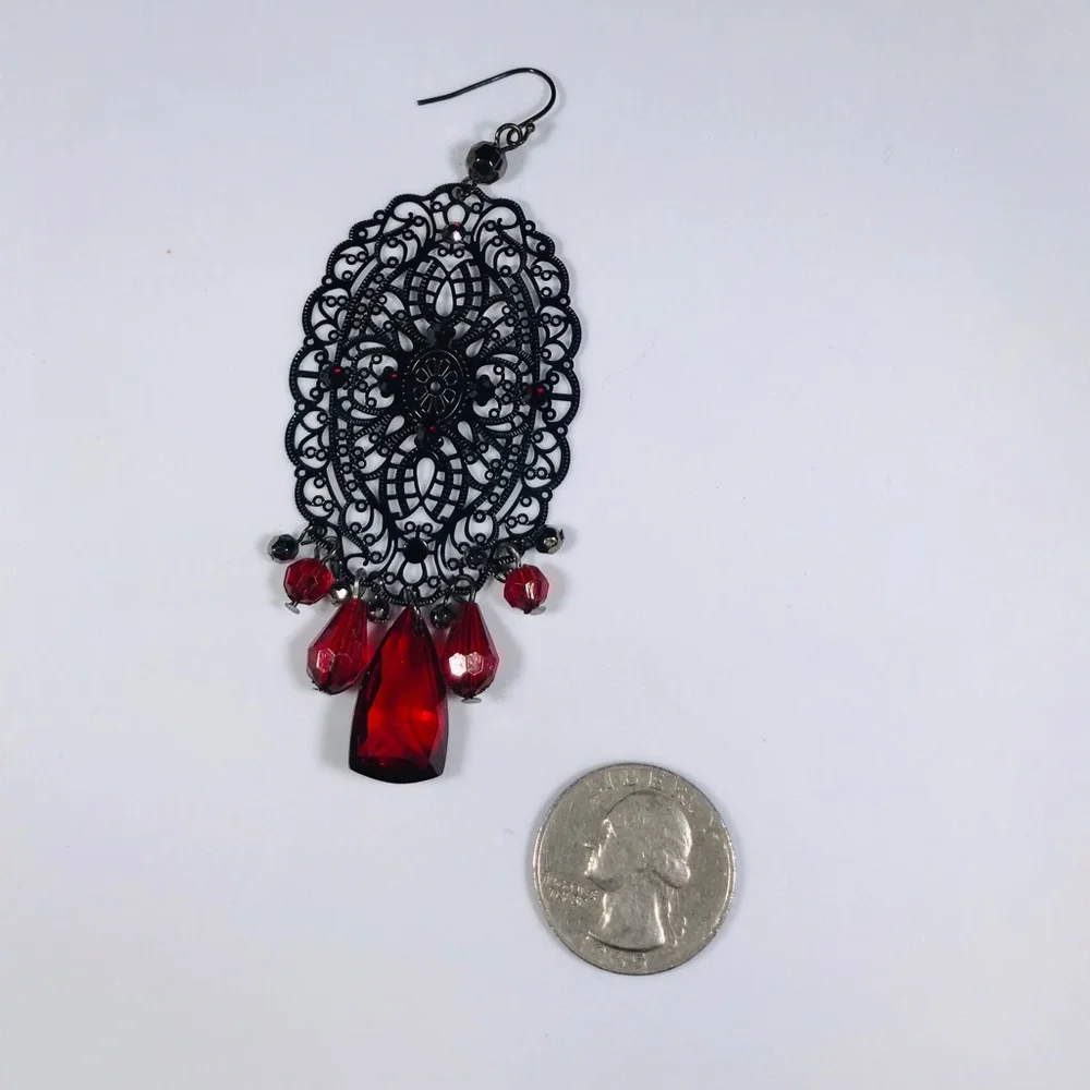Goth Vintage Unique SINGLE Earring Statement Streetwear